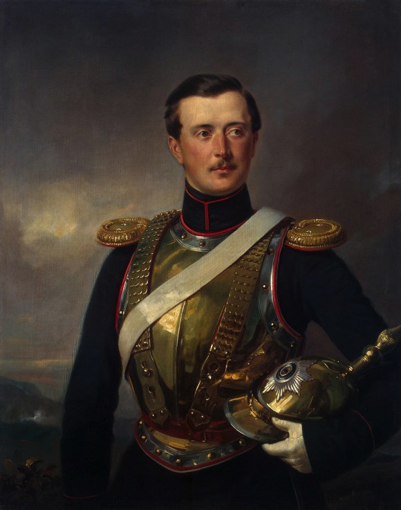 Portrait of Count Count Pyotr Andreyevich Shuvalov (1827-1889) od Franz Krüger