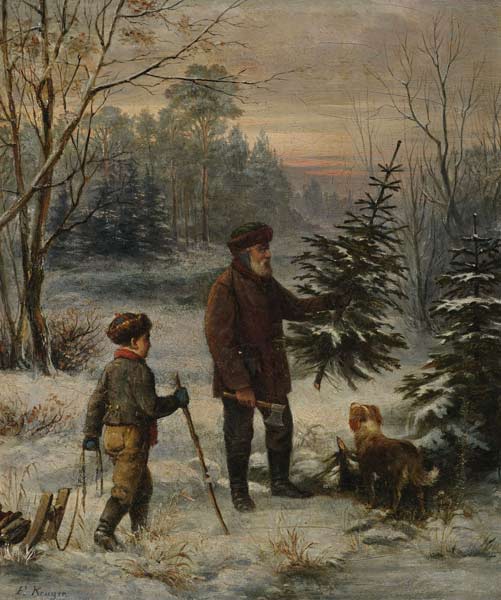 Před Vánoci od Franz Krüger