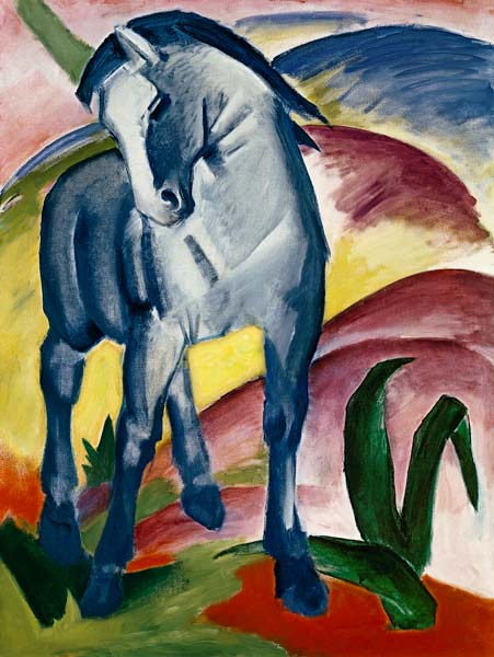 Blue horse I od Franz Marc