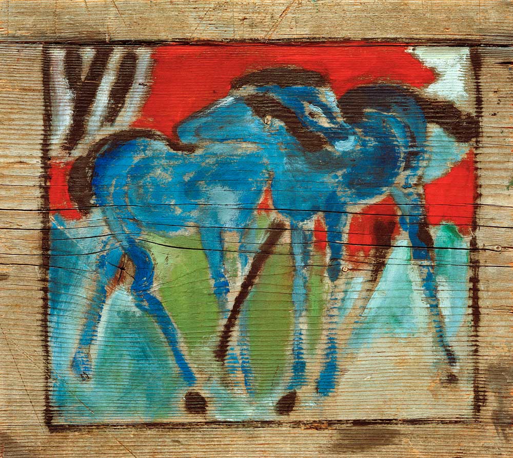 Blue Foal od Franz Marc