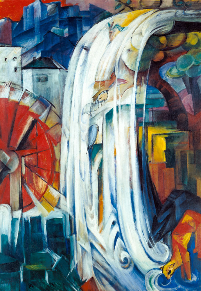 This one enchanted mill od Franz Marc