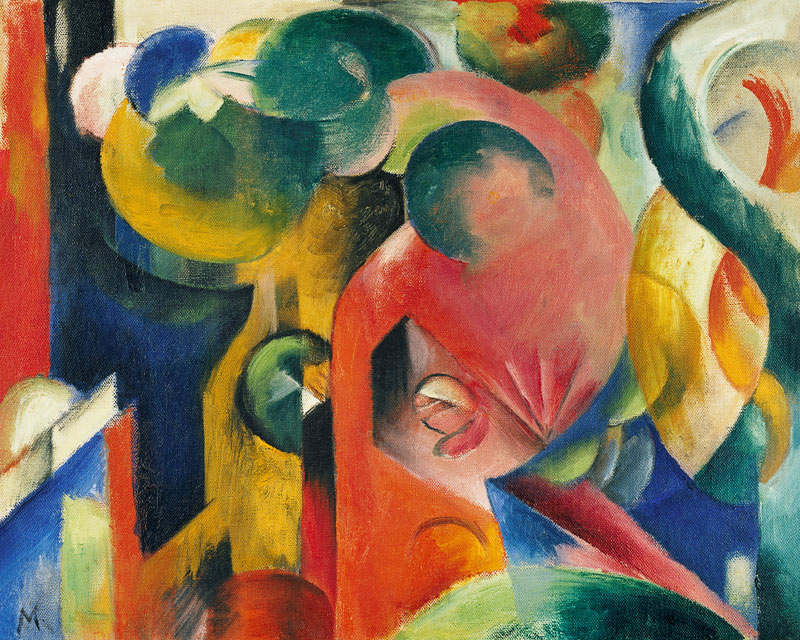 Composition of III od Franz Marc