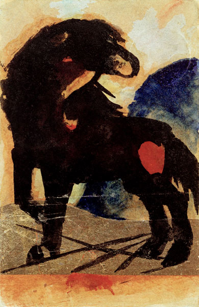 Littel Black Horse od Franz Marc