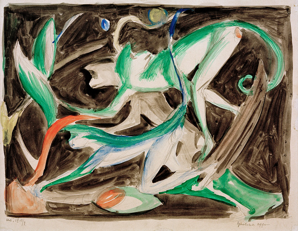Apes Playing od Franz Marc