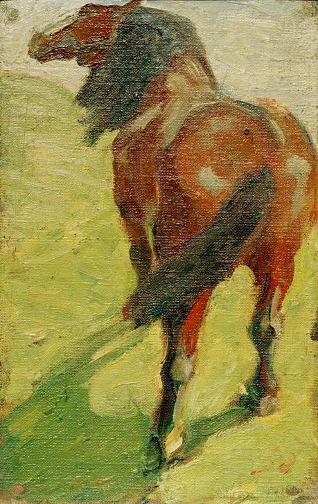 Studie eines Pferdes od Franz Marc