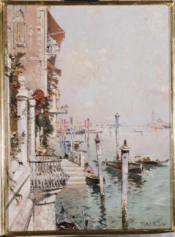 Der Canal Grande, Venedig. od Franz Richard Unterberger