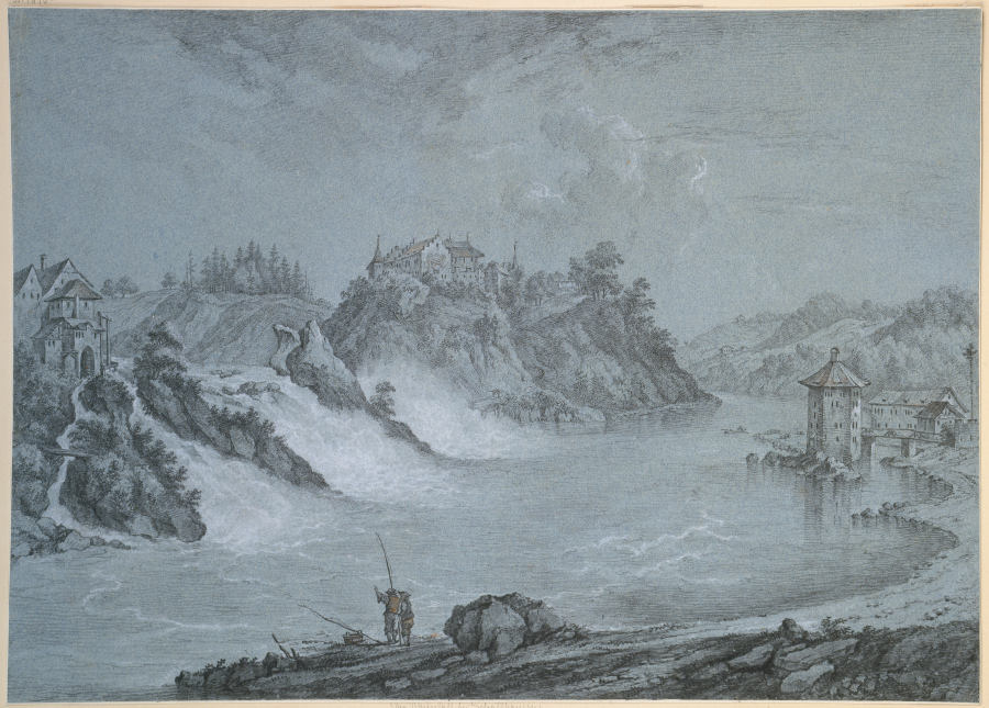 Der Rheinfall bei Schaffhausen od Franz Schütz