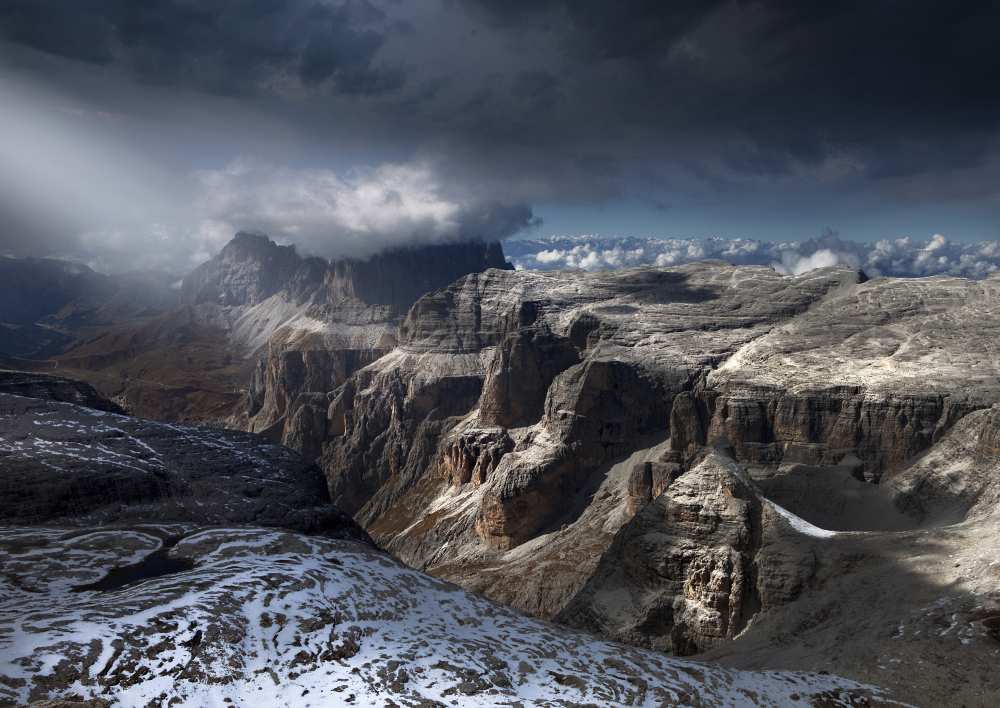 Dolomites Gorge od Franz Schumacher