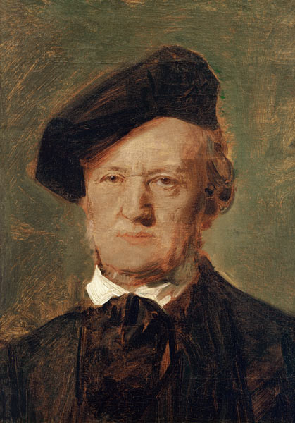 Richard Wagner od Franz von Lenbach