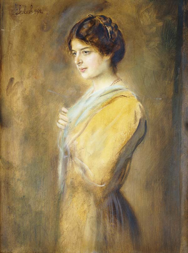 Gräfin Ilse Seilern od Franz von Lenbach