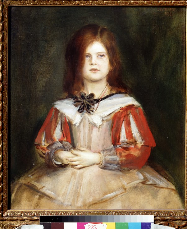 Portrait of Gabriella Lenbach od Franz von Lenbach