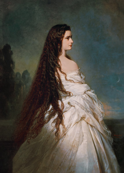 Elizabeth of Bavaria od Franz Xaver Winterhalter