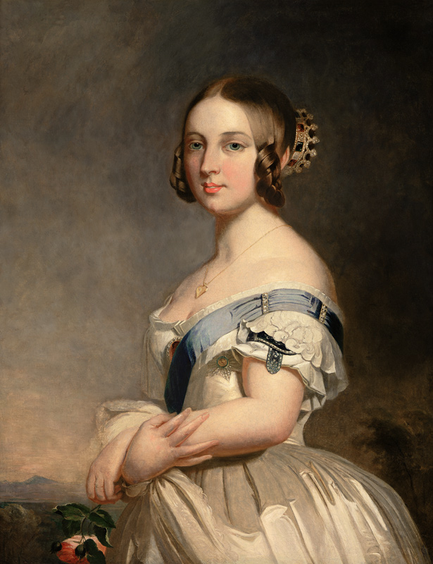 Queen Victoria (1819-1901) od Franz Xaver Winterhalter