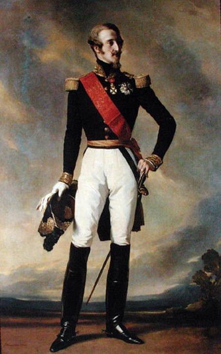 Louis-Charles-Philippe of Orleans (1814-96) Duke of Nemours od Franz Xaver Winterhalter