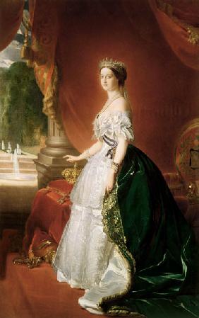 Empress Eugenie of France (1826-1920) wife of Napoleon Bonaparte III (1808-73)