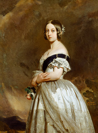 Queen Victoria (1837-1901) od Franz Xaver Winterhalter