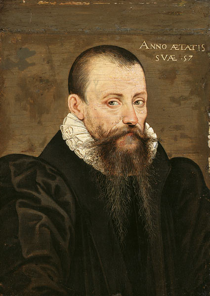 Bildnis des Michel Eyquem de Montaigne (1533-1592). od Französisch