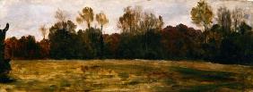 Sketch for a Landscape, c.1890 (oil on canvas)