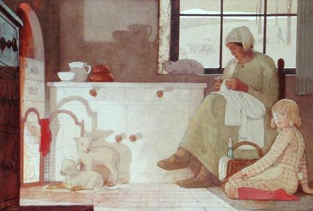 The Foster Mother od Frederick Cayley Robinson
