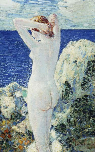 The Bather od Frederick Childe Hassam