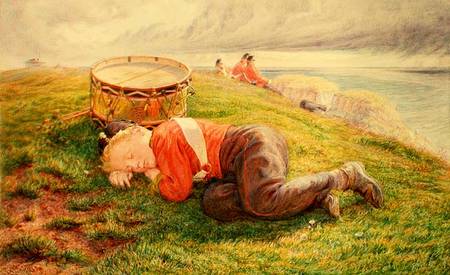 The Drummer Boy's Dream od Frederick James Shields