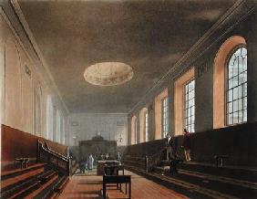 The School Room of St. Paul's, from Ackermann's 'History of the St. Paul's School', part of 'History