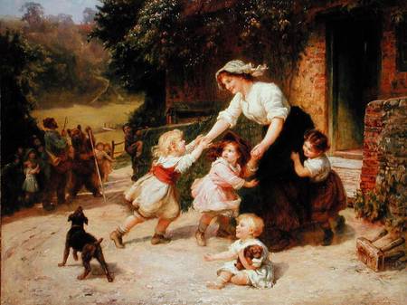 The Dancing Bear od Frederick Morgan