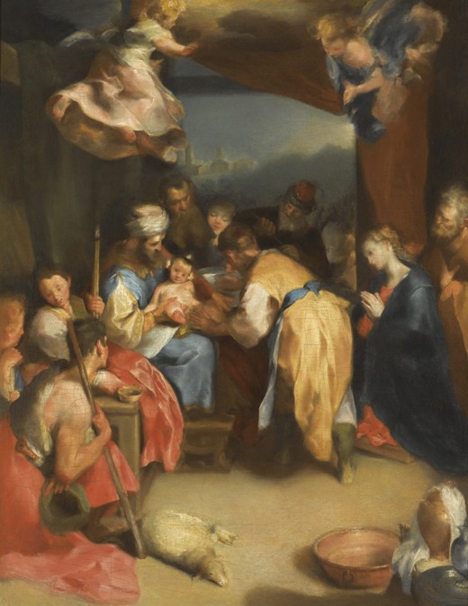 The circumcision of Christ od Frederico (Fiori) Barocci