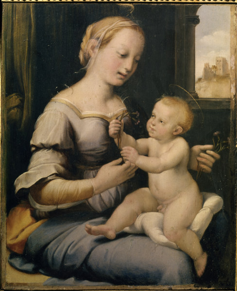 F.Barocci, Maria mit Kind od Frederico (Fiori) Barocci