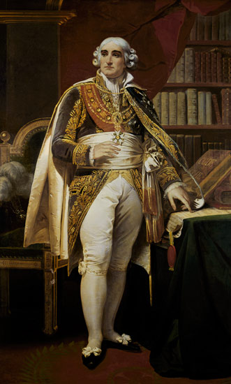 Portrait of Jean-Jacques-Regis de Cambaceres (1753-1824) od Frederik Henry Schopin