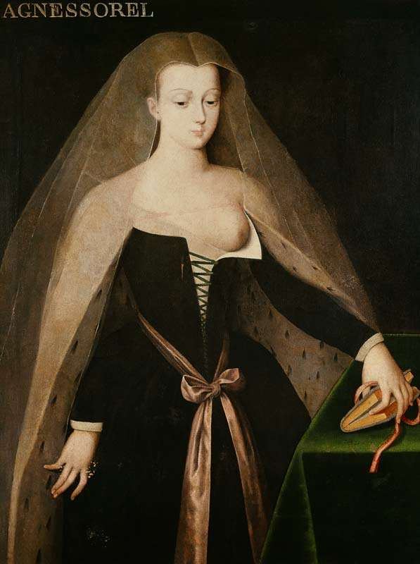 Agnes Sorel (c.1422-50) od French School