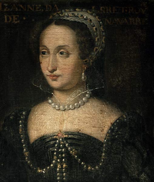Jeanne III d''Albret (1528-72) od French School