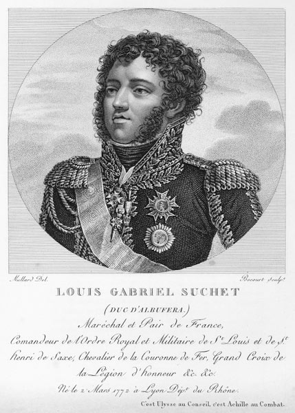 Louis-Gabriel Suchet (1770-1826) 
Vévoda z Albufery a maršál Francie od French School