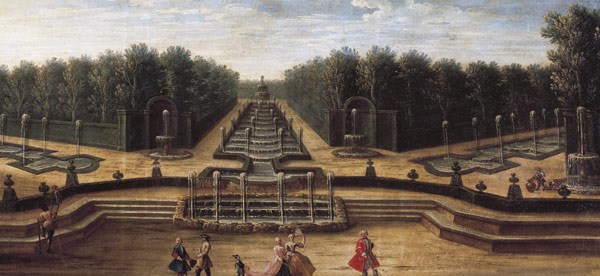 The Theatre d''Eau at Versailles od French School