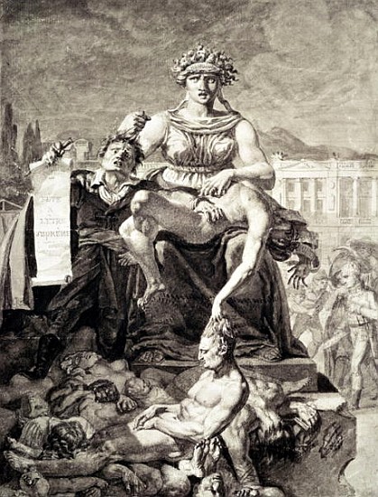 Allegory of the Terror od French School