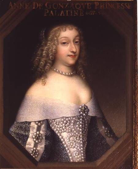 Anne de Gonzaga (1616-84) Princess Palatine od French School