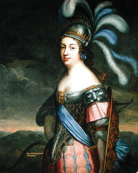 Anne de La Grange-Trianon (1632-1707) Countess of Palluau and Frontenac od French School