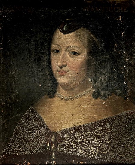 Anne of Austria (1601-66) od French School