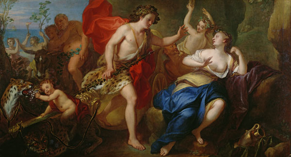 Bacchus and Ariadne od French School