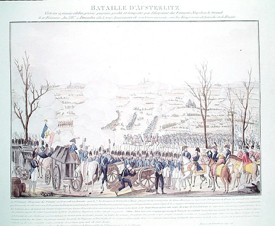 Battle of Austerlitz, 2nd December 1805 od French School