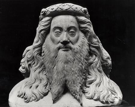 Bust from the Funeral Statue of Jean II de Vienne (d.1435), Seigneur of Pagny, nicknamed 'with the l od French School