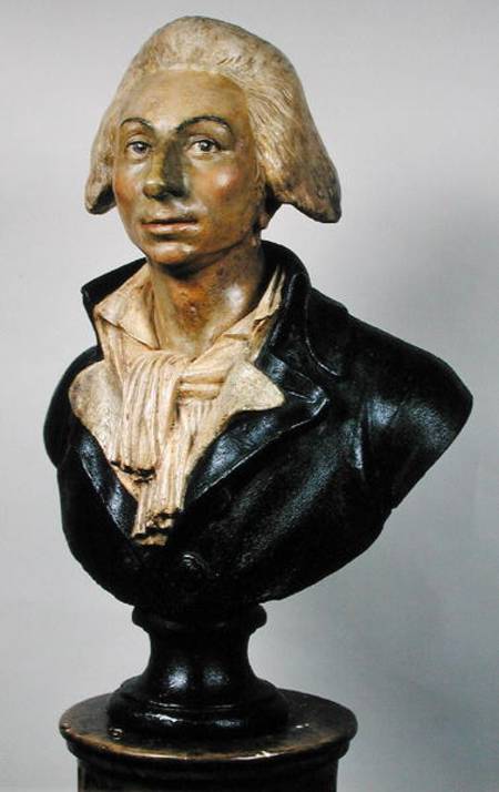 Bust of Louis Michel Le Peletier de Saint-Fargeau (1760-93) od French School