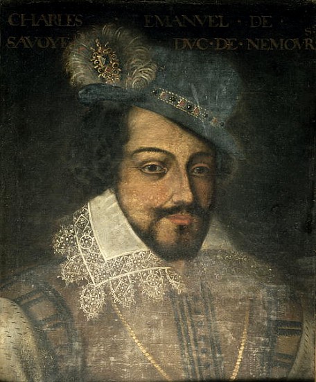 Charles Emmanuel of Savoy (1547-95) od French School