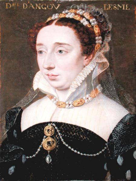 Diane of France or of Valois (1538-1619) Duchess of Angouleme od French School