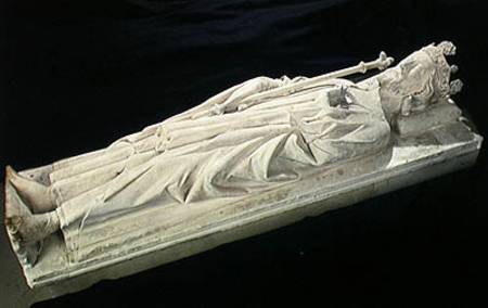 Effigy of King Robert II (c.970-1031) the Pious of France od French School