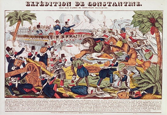Expedition in Constantine under the Command of General Nicolas Changarnier (1793-1877) November 1836 od French School