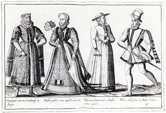 Fashion during the Tudor Period od French School