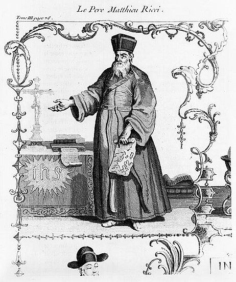 Father Matteo Ricci (1552-1610) od French School