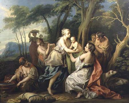 The Finding of Oedipus od French School