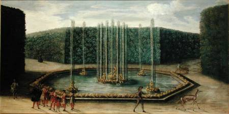 The Fountain of Bacchus at Versailles od French School